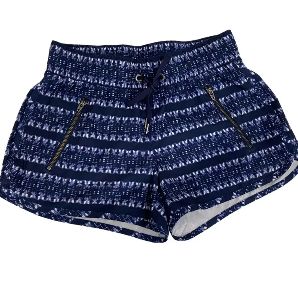 ATHLETA Ikat Stripe Sway Short 3" - Picture 1 of 5